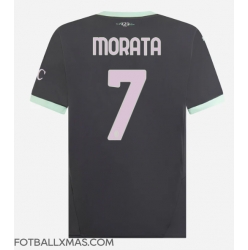 AC Milan Alvaro Morata #7 Tredjedrakt 2024-25 Kortermet