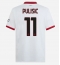 AC Milan Christian Pulisic #11 Bortedrakt 2024-25 Kortermet