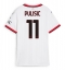 AC Milan Christian Pulisic #11 Bortedrakt Dame 2024-25 Kortermet