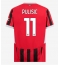 AC Milan Christian Pulisic #11 Hjemmedrakt 2024-25 Kortermet