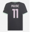 AC Milan Christian Pulisic #11 Tredjedrakt 2024-25 Kortermet