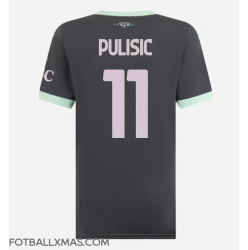 AC Milan Christian Pulisic #11 Tredjedrakt Dame 2024-25 Kortermet