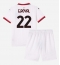 AC Milan Emerson Royal #22 Bortedraktsett Barn 2024-25 Kortermet (+ Korte bukser)