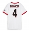 AC Milan Ismael Bennacer #4 Bortedrakt Dame 2024-25 Kortermet