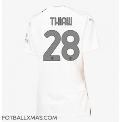 AC Milan Malick Thiaw #28 Bortedrakt Dame 2023-24 Kortermet