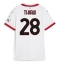 AC Milan Malick Thiaw #28 Bortedrakt Dame 2024-25 Kortermet