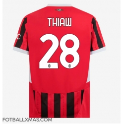 AC Milan Malick Thiaw #28 Hjemmedrakt 2024-25 Kortermet