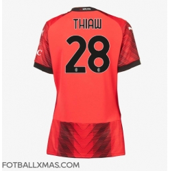 AC Milan Malick Thiaw #28 Hjemmedrakt Dame 2023-24 Kortermet