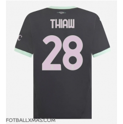 AC Milan Malick Thiaw #28 Tredjedrakt 2024-25 Kortermet