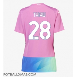 AC Milan Malick Thiaw #28 Tredjedrakt Dame 2023-24 Kortermet