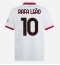 AC Milan Rafael Leao #10 Bortedrakt 2024-25 Kortermet