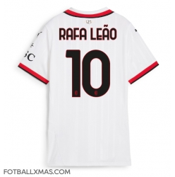 AC Milan Rafael Leao #10 Bortedrakt Dame 2024-25 Kortermet