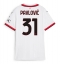 AC Milan Strahinja Pavlovic #31 Bortedrakt Dame 2024-25 Kortermet