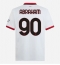 AC Milan Tammy Abraham #90 Bortedrakt 2024-25 Kortermet