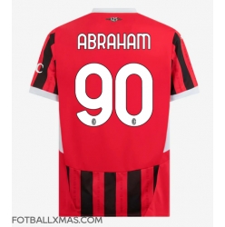 AC Milan Tammy Abraham #90 Hjemmedrakt 2024-25 Kortermet