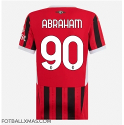 AC Milan Tammy Abraham #90 Hjemmedrakt Dame 2024-25 Kortermet