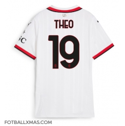 AC Milan Theo Hernandez #19 Bortedrakt Dame 2024-25 Kortermet