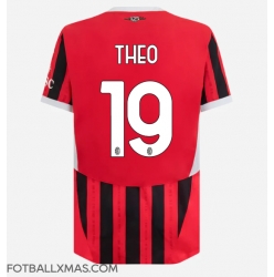 AC Milan Theo Hernandez #19 Hjemmedrakt 2024-25 Kortermet