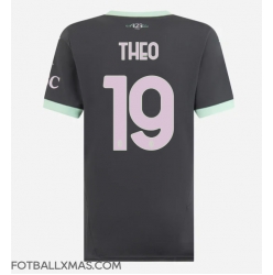 AC Milan Theo Hernandez #19 Tredjedrakt Dame 2024-25 Kortermet