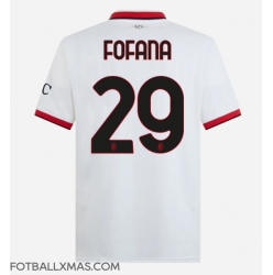 AC Milan Youssouf Fofana #29 Bortedrakt 2024-25 Kortermet