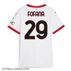 AC Milan Youssouf Fofana #29 Bortedrakt Dame 2024-25 Kortermet