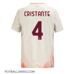 AS Roma Bryan Cristante #4 Bortedrakt 2024-25 Kortermet