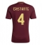 AS Roma Bryan Cristante #4 Hjemmedrakt 2024-25 Kortermet