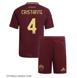 AS Roma Bryan Cristante #4 Hjemmedraktsett Barn 2024-25 Kortermet (+ Korte bukser)