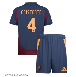 AS Roma Bryan Cristante #4 Tredjedraktsett Barn 2024-25 Kortermet (+ Korte bukser)