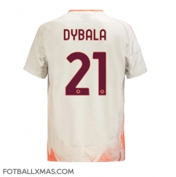 AS Roma Paulo Dybala #21 Bortedrakt 2024-25 Kortermet