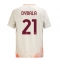 AS Roma Paulo Dybala #21 Bortedrakt 2024-25 Kortermet