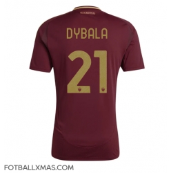 AS Roma Paulo Dybala #21 Hjemmedrakt 2024-25 Kortermet