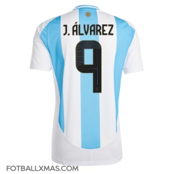 Argentina Julian Alvarez #9 Hjemmedrakt Copa America 2024 Kortermet