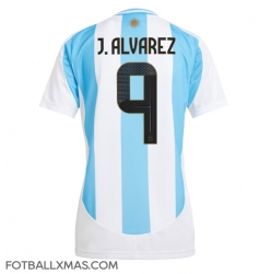 Argentina Julian Alvarez #9 Hjemmedrakt Dame Copa America 2024 Kortermet