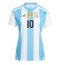 Argentina Lionel Messi #10 Hjemmedrakt Dame Copa America 2024 Kortermet