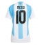 Argentina Lionel Messi #10 Hjemmedrakt Dame Copa America 2024 Kortermet