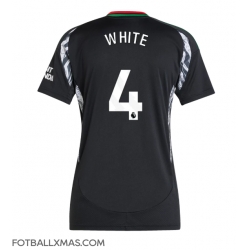 Arsenal Ben White #4 Bortedrakt Dame 2024-25 Kortermet