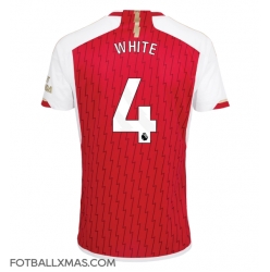 Arsenal Ben White #4 Hjemmedrakt 2023-24 Kortermet