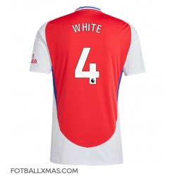 Arsenal Ben White #4 Hjemmedrakt 2024-25 Kortermet