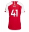 Arsenal Ben White #4 Hjemmedrakt Dame 2023-24 Kortermet