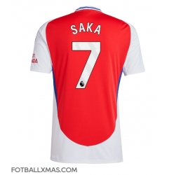 Arsenal Bukayo Saka #7 Hjemmedrakt 2024-25 Kortermet