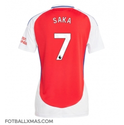 Arsenal Bukayo Saka #7 Hjemmedrakt Dame 2024-25 Kortermet