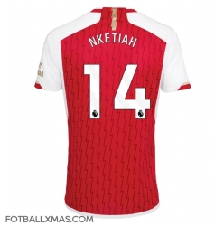 Arsenal Eddie Nketiah #14 Hjemmedrakt 2023-24 Kortermet