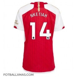 Arsenal Eddie Nketiah #14 Hjemmedrakt Dame 2023-24 Kortermet