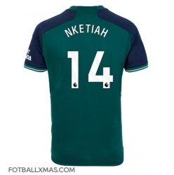 Arsenal Eddie Nketiah #14 Tredjedrakt 2023-24 Kortermet