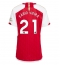 Arsenal Fabio Vieira #21 Hjemmedrakt Dame 2023-24 Kortermet