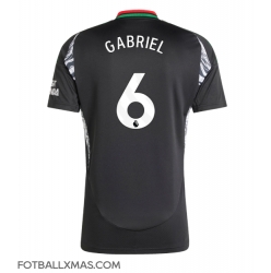 Arsenal Gabriel Magalhaes #6 Bortedrakt 2024-25 Kortermet