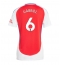 Arsenal Gabriel Magalhaes #6 Hjemmedrakt Dame 2024-25 Kortermet