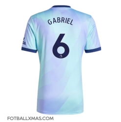 Arsenal Gabriel Magalhaes #6 Tredjedrakt 2024-25 Kortermet