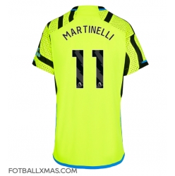 Arsenal Gabriel Martinelli #11 Bortedrakt Dame 2023-24 Kortermet